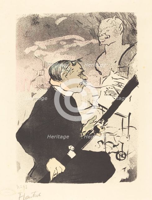 For You (Pour toi!...), 1893. Creator: Henri de Toulouse-Lautrec.