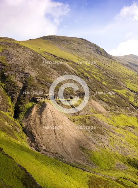 Force Crag Mine, Coledale Valley, Braithwaite, Keswick, Cumbria, 2007. Artist: James O Davies.