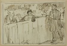 Force of Habit, 1870/91. Creator: Charles Samuel Keene
