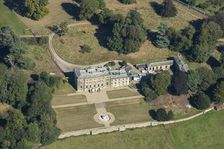 Forcett Hall country house circa 1740, North Yorkshire, 2024. Creator: Robyn Andrews