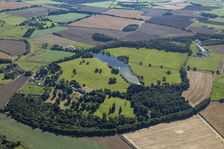 Forcett Hall landscape park incorporating part of an Iron Age oppidum, North Yorkshire, 2024. Creator: Robyn Andrews