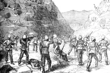 Foraging Party of the 67th Attacked by the Afghans, (Nov 9, 1879) c1880