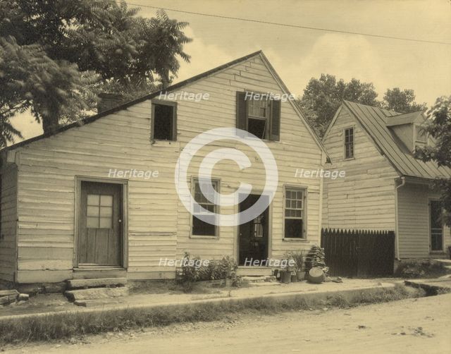 Forbes house, Warrenton Road, Scott's Hill, Falmouth, between 1925 and 1929. Creator: Frances Benjamin Johnston.