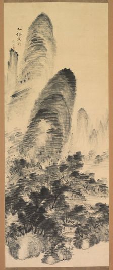 Forbidden to the Vulgar, late 1800s-early 1900s. Creator: Gyokudo Uragami (Japanese, 1745-1820)