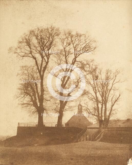 Forbury Hill, Reading, c. 1845. Creator: Nicolaas Henneman.