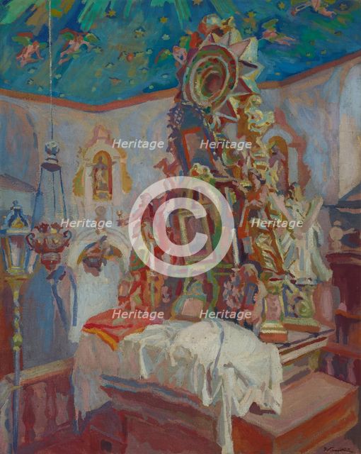 Forgotten Altar, between 1910-1914. Creator: Stanislaus Kamocki.