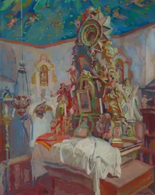 Forgotten Altar, between 1910-1914. Creator: Stanislaus Kamocki