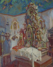 Forgotten Altar, between 1910-1914. Creator: Stanislaus Kamocki