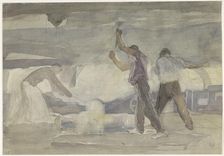 Forge, 1871-1906. Creator: Pieter de Josselin de Jong