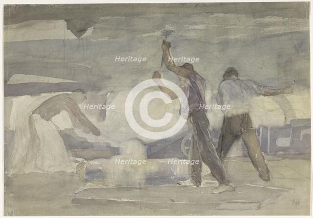 Forge, 1871-1906. Creator: Pieter de Josselin de Jong.