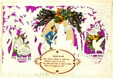Forget Me Not (valentine), 1840/60. Creator: John Windsor