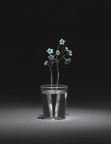 Forget-Me-Nots, late 1800s-early 1900s. Creator: Peter Carl Fabergé (Russian, 1846-1920), firm of