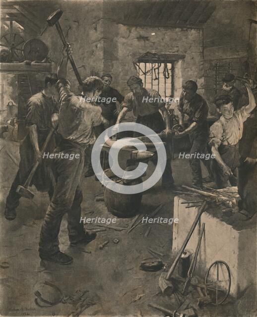 'Forging the Anchor', 1892. Creator: Unknown.