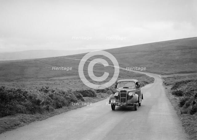 Ford 10 of AF Eadon, winner of a silver award at the MCC Torquay Rally, July 1937. Artist: Bill Brunell.