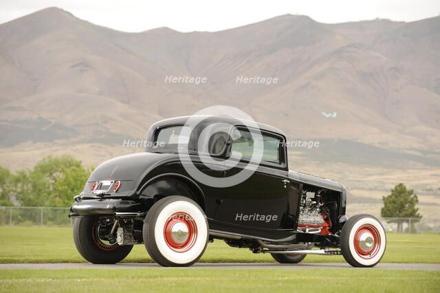 Ford 3 Window Coupe 1932. Artist: Simon Clay.