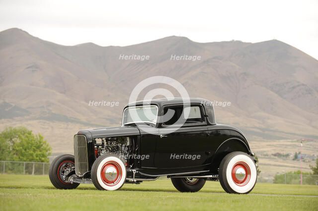 Ford 3 Window Coupe 1932. Artist: Simon Clay.