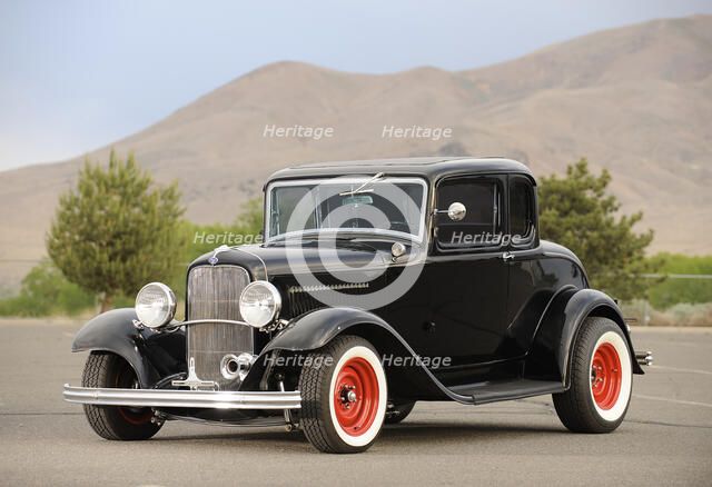 Ford 3 Window Coupe 1932. Artist: Simon Clay.