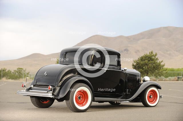 Ford 3 Window Coupe 1932. Artist: Simon Clay.