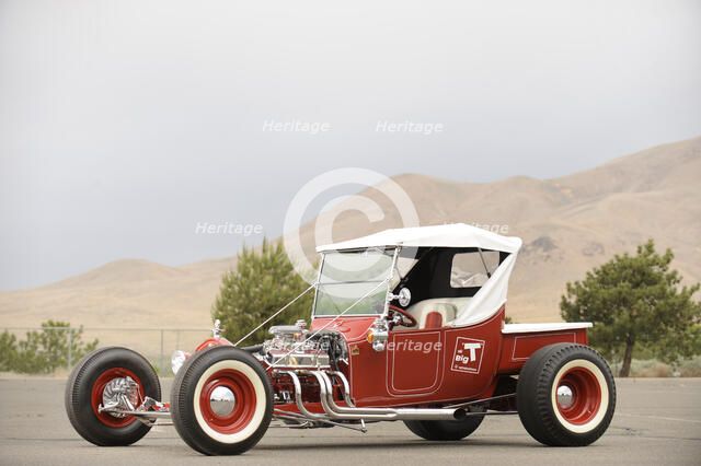 Ford the big t show Custom rod 1923. Artist: Simon Clay.