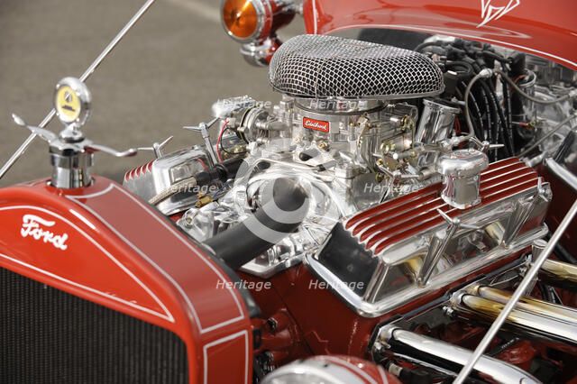 Ford the big t show Custom rod 1923. Artist: Simon Clay.