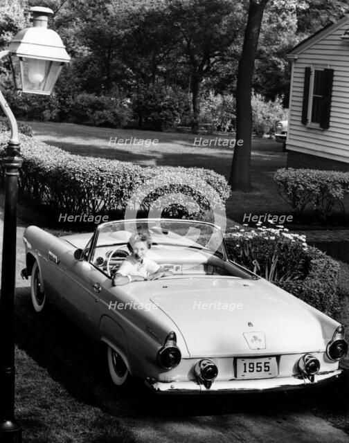 Ford Thunderbird, 1955. Artist: Unknown