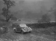 Ford V8 2-seater and dickey of IDK Stewart competing in the MCC Sporting Trial, 1935. Artist: Bill Brunell