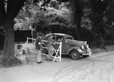 Ford V8 of Viscount Chetwynd, winner of a silver award at the MCC Torquay Rally, July 1937. Artist: Bill Brunell