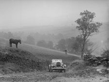 Ford V8 of RKN Clarkson competing in the MCC Sporting Trial, 1935. Artist: Bill Brunell