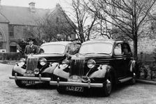 Ford V8 Pilot, 1950 Monte Carlo rally. Creator: Unknown