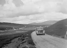Ford V8 saloon of Joan Chetwynd, RSAC Scottish Rally, 1933. Artist: Bill Brunell