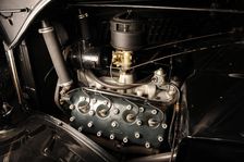 Ford woodie deluxe station wagon 1935. Artist: Simon Clay