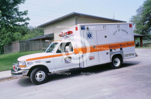 Ford Ambulance, Austin Texas 1994. Artist: Unknown.
