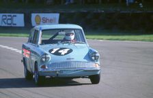 Ford Anglia races at 1998 Goodwood revival