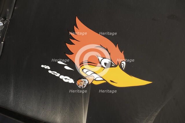 Ford Burning Desire Roadster 1927. Artist: Simon Clay.