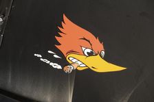 Ford Burning Desire Roadster 1927. Artist: Simon Clay