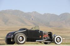 Ford Burning Desire Roadster 1927. Artist: Simon Clay