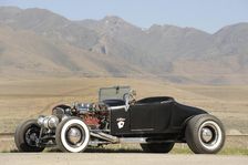 Ford Burning Desire Roadster 1927. Artist: Simon Clay