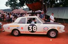 Ford Cortina MkII, 1967 East African Safari. Creator: Unknown