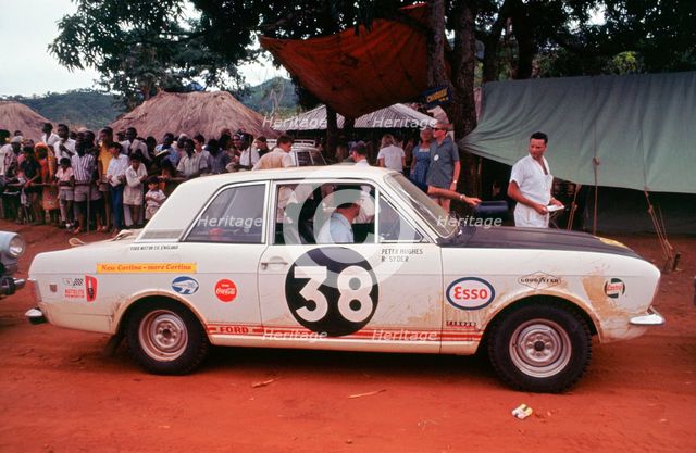 Ford Cortina MkII, 1967 East African Safari. Creator: Unknown.
