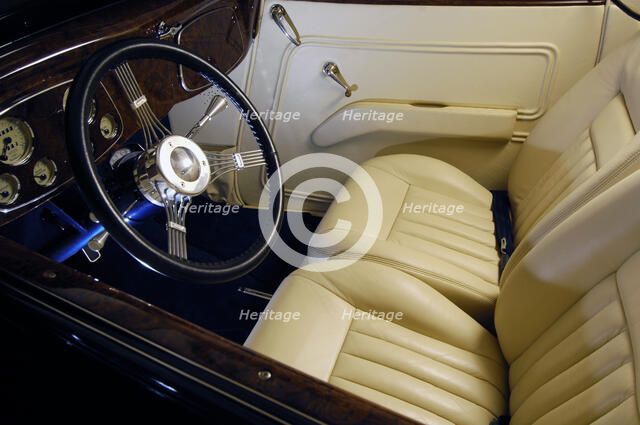 Ford Coupe Custom 1934. Artist: Simon Clay.