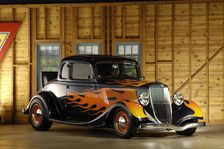 Ford Custom 1934. Artist: Simon Clay