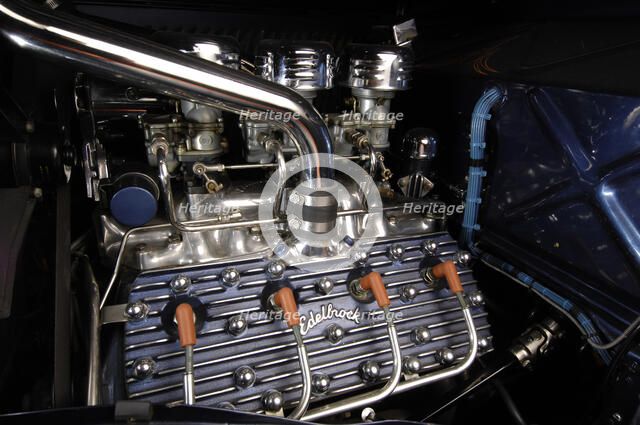 Ford Custom 1934. Artist: Simon Clay.