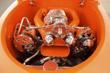 Ford Custom Orange Crush 1939. Artist: Simon Clay