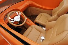 Ford Custom Orange Crush 1939. Artist: Simon Clay