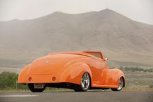Ford Custom Orange Crush 1939. Artist: Simon Clay
