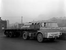 Ford D Series tractor unit belonging to Mason Brothers of Rotherham, 1967. Creator: Michael Walters