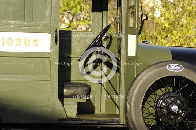 Ford Delivery van 1929. Artist: Simon Clay.