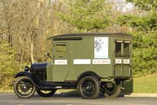 Ford Delivery van 1929. Artist: Simon Clay