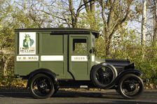 Ford Delivery van 1929. Artist: Simon Clay