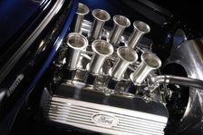 Ford f 100 custom truck 1956. Artist: Simon Clay